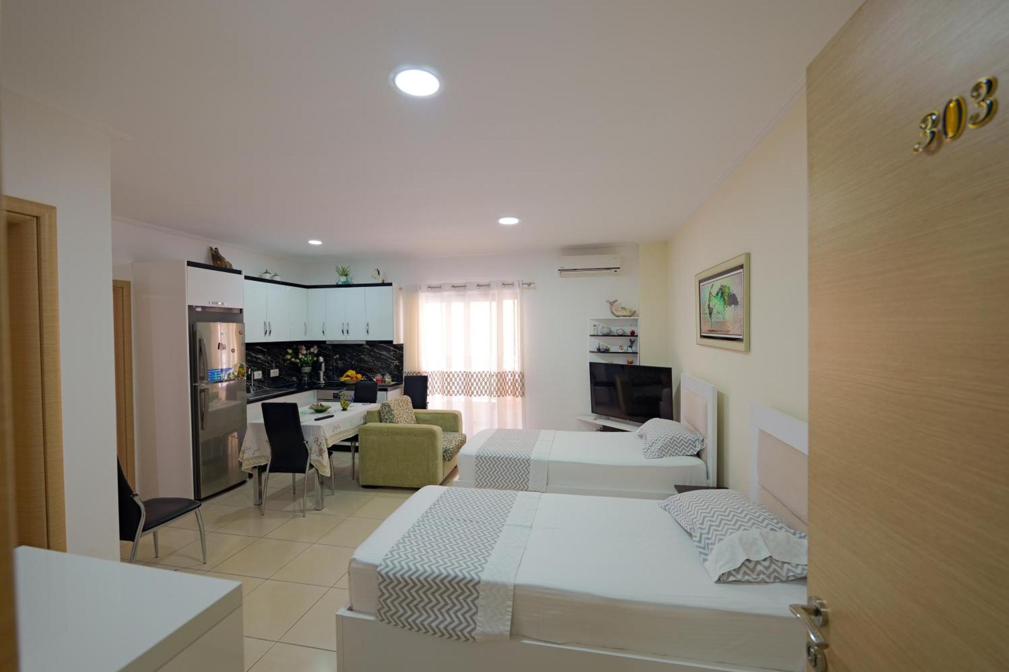 Hotel Chris Ksamil Dış mekan fotoğraf